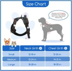 Nobleza 42ZHX - Hondenharnas - Hondentuigje - Anti Trek - M - Zwart 11 Nobleza 42ZHX - Hondenharnas - Hondentuigje - Anti Trek - M - Zwart -Dieren Product Winkel 1200x1172 17