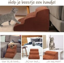 Snoots - Hondentrap - Hondentrapje Voor Honden - Opstapje Hond - 40 Cm Hoog - 3 Treden -Dieren Product Winkel 1200x1174 16