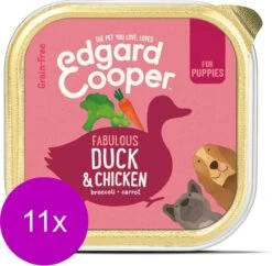 11x Edgard & Cooper Kuipje Vers Vlees Puppy Hondenvoer Eend - Kip 150 Gr -Dieren Product Winkel 1200x1174 25