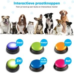 BFreshPets Praatknop Voor Honden - 6 Stuks - Dogbuttons - Hondenspeelgoed - Honden Training - Laat Uw Huisdier Spreken -Dieren Product Winkel 1200x1175 20