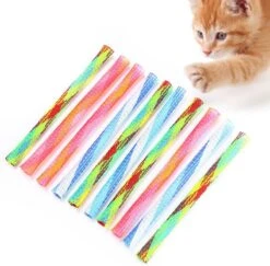 Merkloos Katten Boinks Springveren (10 Stuks) - Kattenspeelgoed – Kattenspeeltjes - Speelgoed Voor Katten Veertjes - Kitten Speeltjes Springveertjes – Kattenveertjes - Kat Speeltje Springveer | Diverse Kleuren -Dieren Product Winkel 1200x1179 1