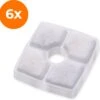 Merkloos Drinkfontein Filters Navulling Premium - 6 Stuks - Hoogwaardige Kwaliteit - Voor Katten En Honden - Drinkfontein Kat - Drinkfontein Hond