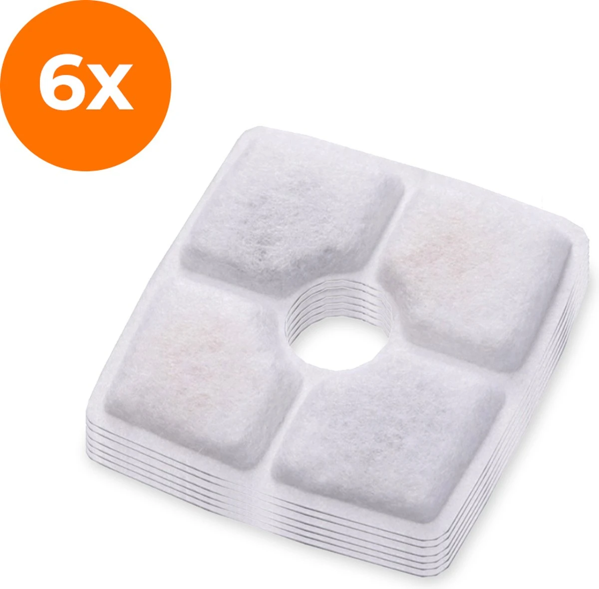 Merkloos Drinkfontein Filters Navulling Premium - 6 Stuks - Hoogwaardige Kwaliteit - Voor Katten En Honden - Drinkfontein Kat - Drinkfontein Hond 1 Merkloos Drinkfontein Filters Navulling Premium - 6 Stuks - Hoogwaardige Kwaliteit - Voor Katten En Honden - Drinkfontein Kat - Drinkfontein Hond