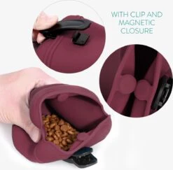 Navaris Honden Belongingszakje - Siliconen Voertasje - Set Van 2 - Traktatiezakje Voor Droogvoer En Natvoer - Met Magnetische Sluiting En Clip 11 Navaris Honden Belongingszakje - Siliconen Voertasje - Set Van 2 - Traktatiezakje Voor Droogvoer En Natvoer - Met Magnetische Sluiting En Clip -Dieren Product Winkel 1200x1180 31