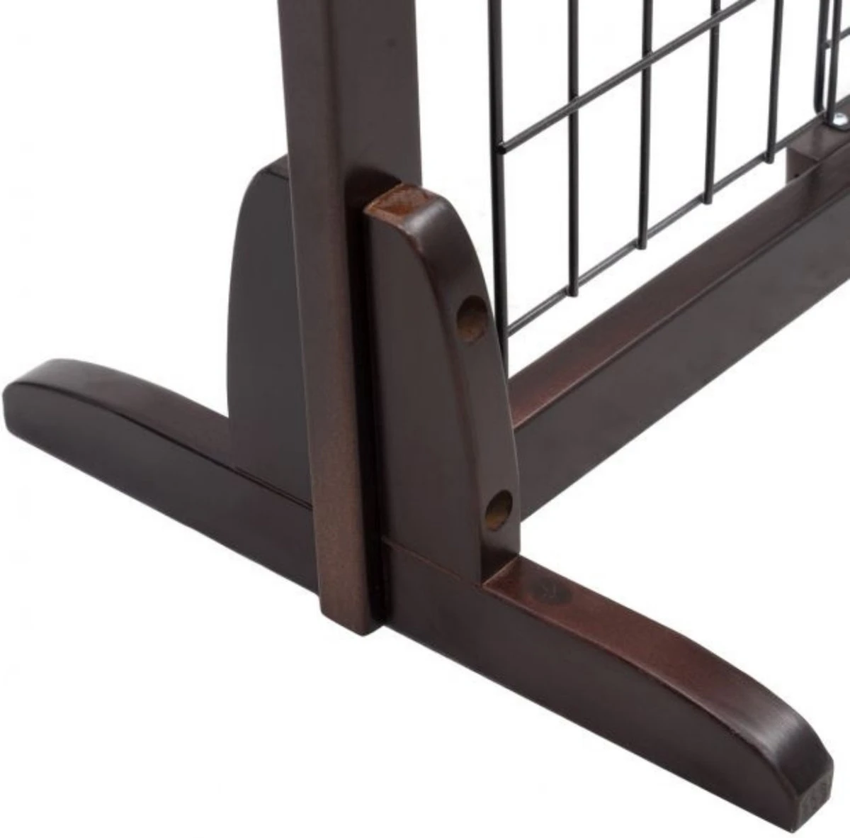 Hondenhek - Traphekje Hond - Traphekje Zonder Boren - Traphekje - BxH 161-97 X 53 Cm - Koffiebruin 5 Hondenhek - Traphekje Hond - Traphekje Zonder Boren - Traphekje - BxH 161-97 X 53 Cm - Koffiebruin - Afbeelding 5