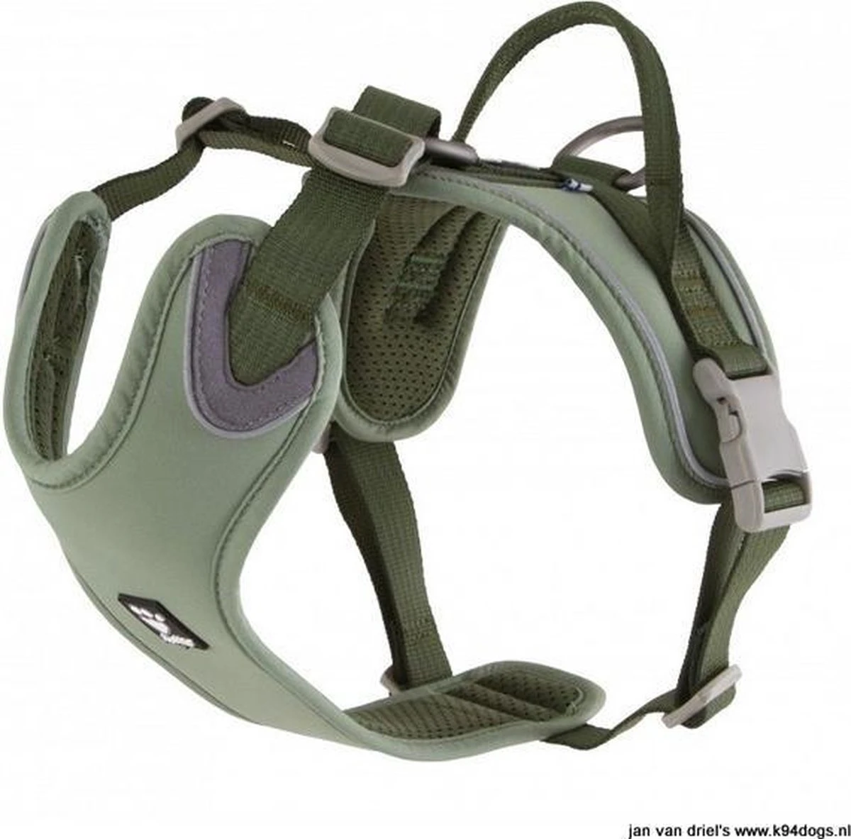 Hurtta Weekend Warrior Eco Harness - 45/60 Cm - Hedge 9 Hurtta Weekend Warrior Eco Harness - 45/60 Cm - Hedge - Afbeelding 9