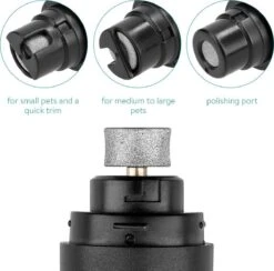 Navaris Elektrische Nagelvijl Voor Huisdieren - Met Diamanten Vijlkop - Voor Honden, Katten En Konijnen - Ook Voor Vogelsnavels - Draadloos -Dieren Product Winkel 1200x1184 13