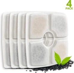 Lucky Paw By Qumax Drinkfontein Filters - Navulling Set - 4 St.