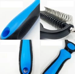 Merkloos 2 Zijdige Ondervacht Hondenkam - Hondenborstel Kortharig/Langharig - Kattenkam - Klittenkam Kat/Hond - Kattenborstel - 10 Cm. -Dieren Product Winkel 1200x1189 6