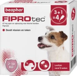 Beaphar Fiprotec Anti Vlooien En Teken Druppels 2 - 10 Kg 3 + 1 Stuks 13 Beaphar Fiprotec Anti Vlooien En Teken Druppels 2 - 10 Kg 3 + 1 Stuks -Dieren Product Winkel 1200x1191 20