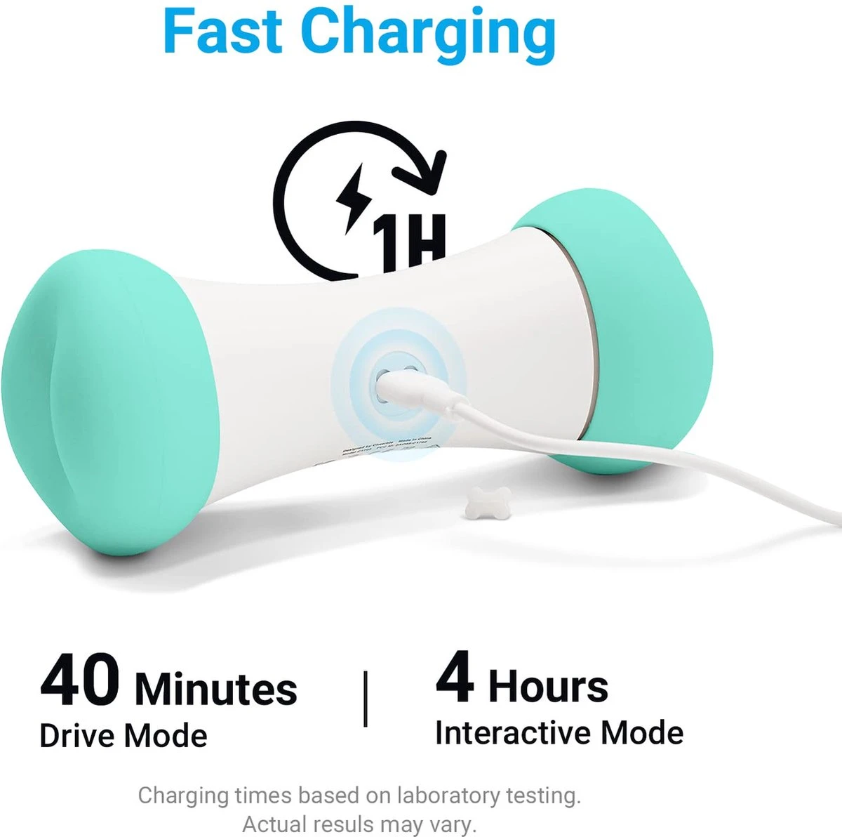 Cheerble Wickedbone|Automatisch Hondenspeeltje|Interactief En Intelligent Speelgoed Voor Honden|App & Bluetooth Bestuurbaar|USB Oplaadbaar 3 Cheerble Wickedbone|Automatisch Hondenspeeltje|Interactief En Intelligent Speelgoed Voor Honden|App & Bluetooth Bestuurbaar|USB Oplaadbaar - Afbeelding 3