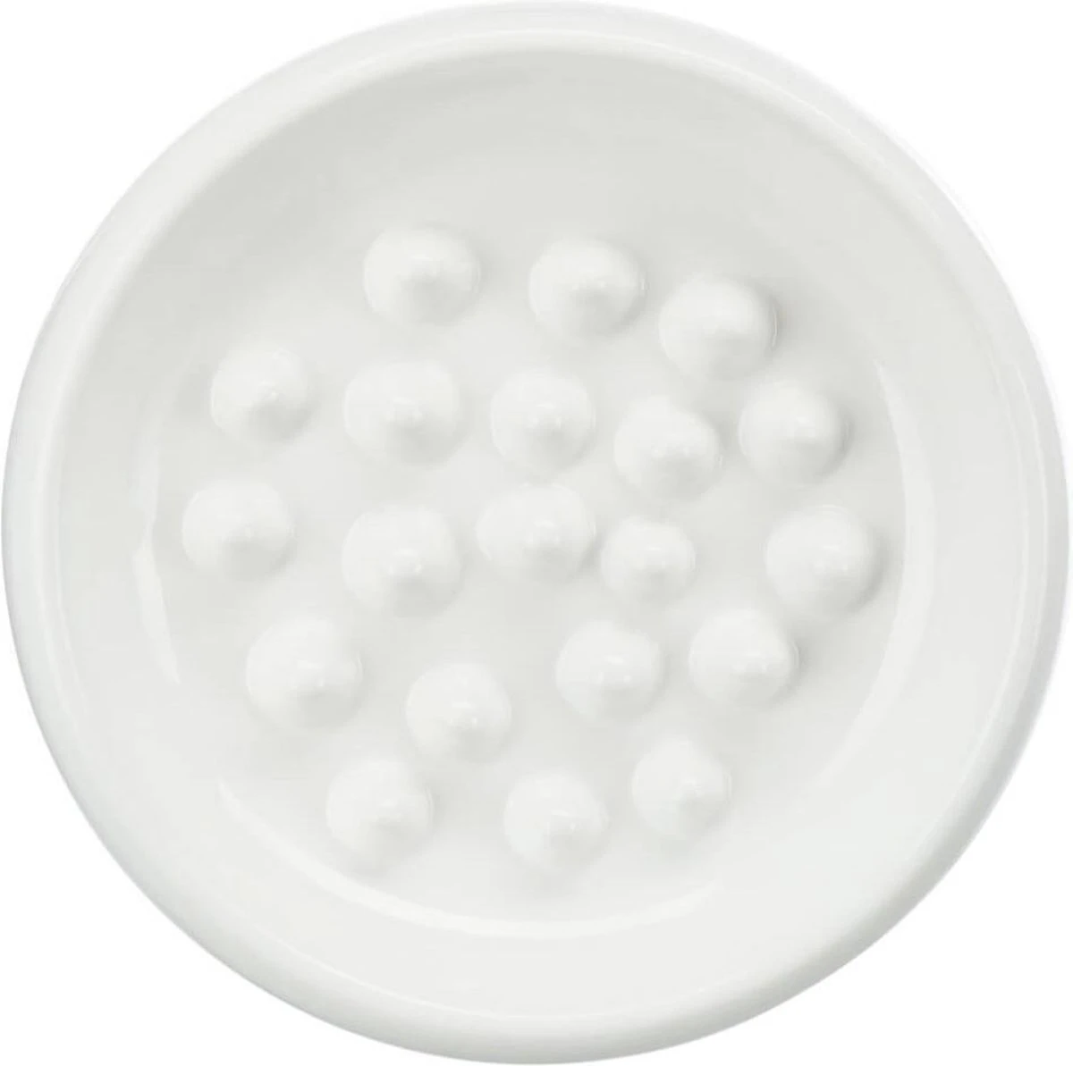 Trixie Slow Feed Voerbak Keramiek Wit 2 Trixie Slow Feed Voerbak Keramiek Wit - Afbeelding 2