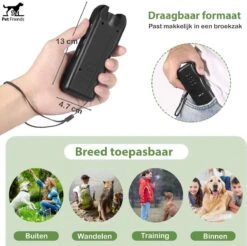PetFriends Diervriendelijk Ultrasoon Anti Blaf Apparaat Voor Honden - Zonder Schok - Anti Blafband Alternatief - Incl. Batterij -Dieren Product Winkel 1200x1193 20