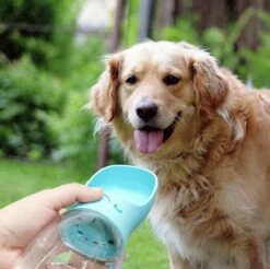 Waterfles Hond - XL - Honden - Waterfles - Blauw - Bidon - Hond Water Fles - Drinkfles - Drinkfles Hond -Dieren Product Winkel 1200x1193 23