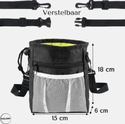 Malony Beloningstasje Voor Honden - Beloningszakje - Poepzakjes Dispenser - Verstelbare Riem - Nylon - Zwart 18 Malony Beloningstasje Voor Honden - Beloningszakje - Poepzakjes Dispenser - Verstelbare Riem - Nylon - Zwart -Dieren Product Winkel 1200x1193 33