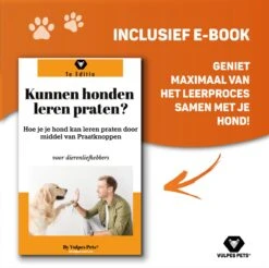 Vulpes Pets® PRO Praatknop Voor Honden Met Speelmat - Dogbuttons - Laat Uw Huisdier Spreken - Hondenspeelgoed - Honden Training - Inclusief E-Book En Speelmat -Dieren Product Winkel 1200x1194 32