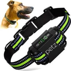 Petz - Anti Blafband - Anti Blafband Voor Kleine En Grote Honden - 5-55 KG - Vibratie En Audio - Diervriendelijk - GEEN Schokken - Opvoedingshalsband Zonder Schok En Diervriendelijk - Waterdicht - Oplaadbaar