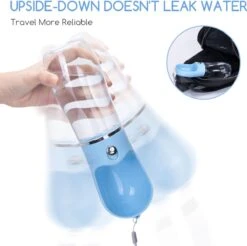 Nobleza 43B4C - Honden Waterfles - 500ml - Honden Bidon - Honden Drinkfles - Blauw -Dieren Product Winkel 1200x1196 32