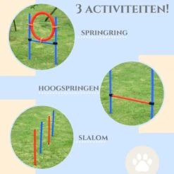 Merkloos Honden Agility Set - 23-delig - Agility Voor De Hond - Agility - Honden Parcours - Honden Training - Rood/Blauw -Dieren Product Winkel 1200x1196 37