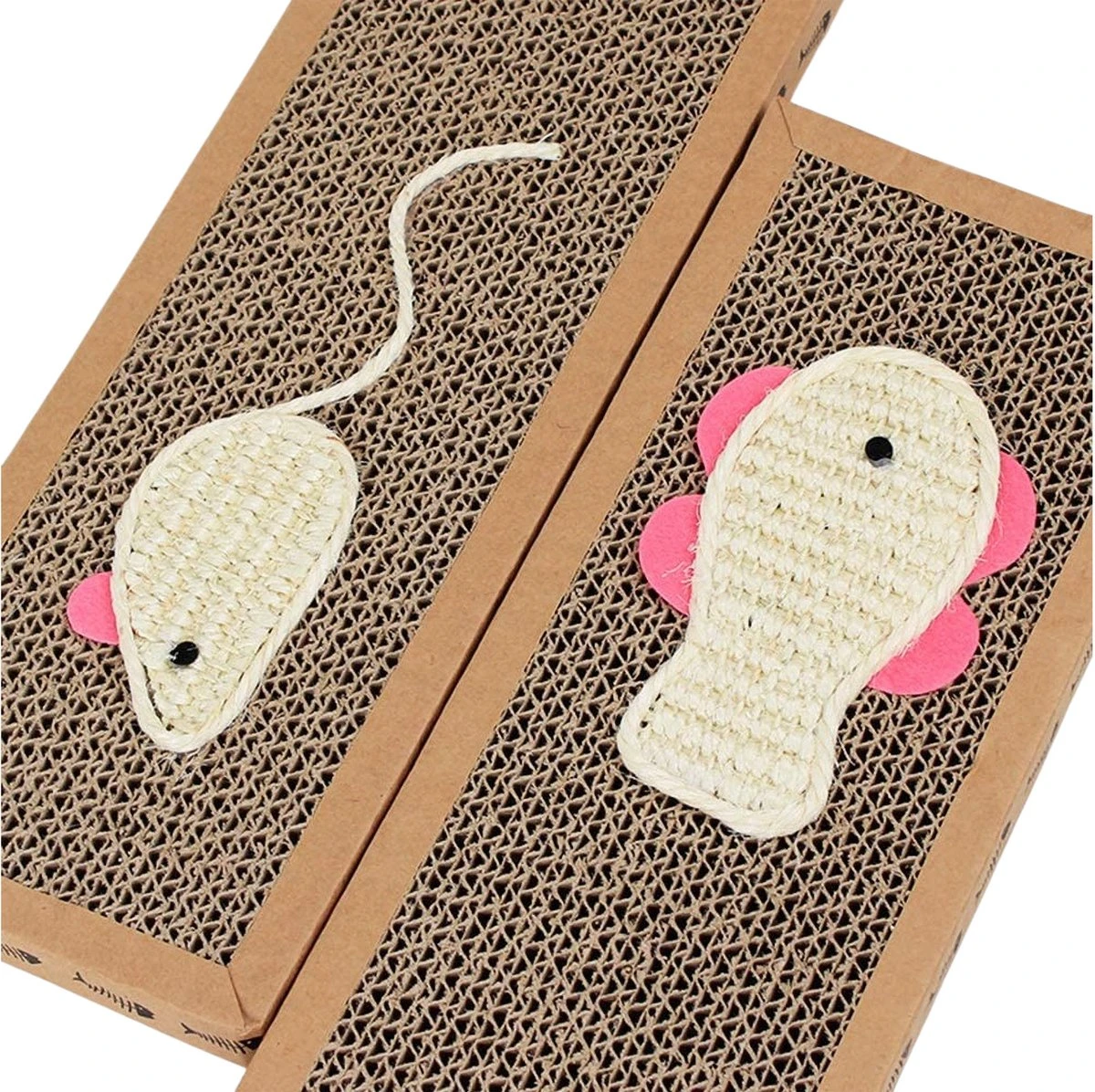 Krabmat Voor Katten - Krabplank- Incl. Kattenkruid - Karton - 38x12,5x1,8 Cm 5 Krabmat Voor Katten - Krabplank- Incl. Kattenkruid - Karton - 38x12,5x1,8 Cm - Afbeelding 5