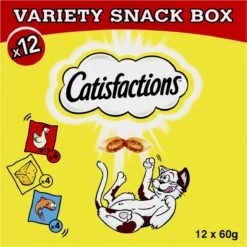 Catisfactions Megabox - Kattensnacks - 12 X 60 Gr -Dieren Product Winkel 1200x1198 4