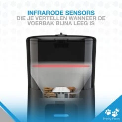 Pretty Paws PP005 Wifi Voerautomaat Zwart - Automatische Voerbak - Slimme Voerautomaat Met App - Instelbaar Voedingsschema - WIFI -Dieren Product Winkel 1200x1199 21