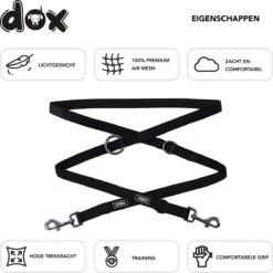 DDOXX Hondenriem Air Mesh, 3-voudig Verstelbaar, 2m | Voor Kleine & Grote Honden | Dubbele Riem Twee Honden Kat Puppy | Tug Leash Large | Lead Leash Small | Walking Leash Puppy Leash | Zwart, XS 8 DDOXX Hondenriem Air Mesh, 3-voudig Verstelbaar, 2m | Voor Kleine & Grote Honden | Dubbele Riem Twee Honden Kat Puppy | Tug Leash Large | Lead Leash Small | Walking Leash Puppy Leash | Zwart, XS -Dieren Product Winkel 1200x1199 29