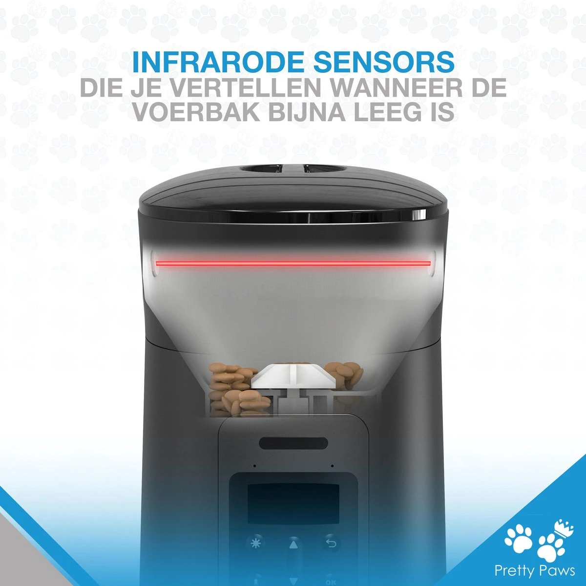 Pretty Paws PP002 Professionele Automatische Voerbak - Instelbaar Voedingsschema - Voerautomaat - Voerbak Kat Automatisch 5 Pretty Paws PP002 Professionele Automatische Voerbak - Instelbaar Voedingsschema - Voerautomaat - Voerbak Kat Automatisch - Afbeelding 5