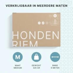 Hondenriem Tape - 5 Meter - Medium - Voor Honden <25 Kg - Zwart-Wit -Dieren Product Winkel 1200x1200 1058