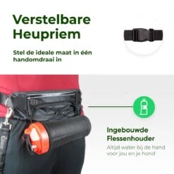Canicross Looplijn Hond Met Heupriem Voor Hardlopen - Elastische Handsfree Hondenriem - Honden Trainingslijn - 150/200cm - Groen -Dieren Product Winkel 1200x1200 1086