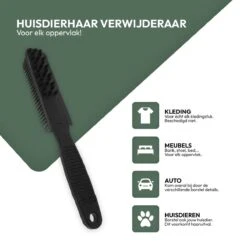 STACK Huisdierhaar Verwijderaar | Rubber - Pluizenborstel - Ontpluizer - Meubelborstel - Ontharingsborstel - Kledingborstel - Hondenhaar En Kattenhaar Verwijderen - Haarverwijderaar - Haren Verwijderen - Honden En Katten Borstel - Hondenkam -Dieren Product Winkel 1200x1200 1138