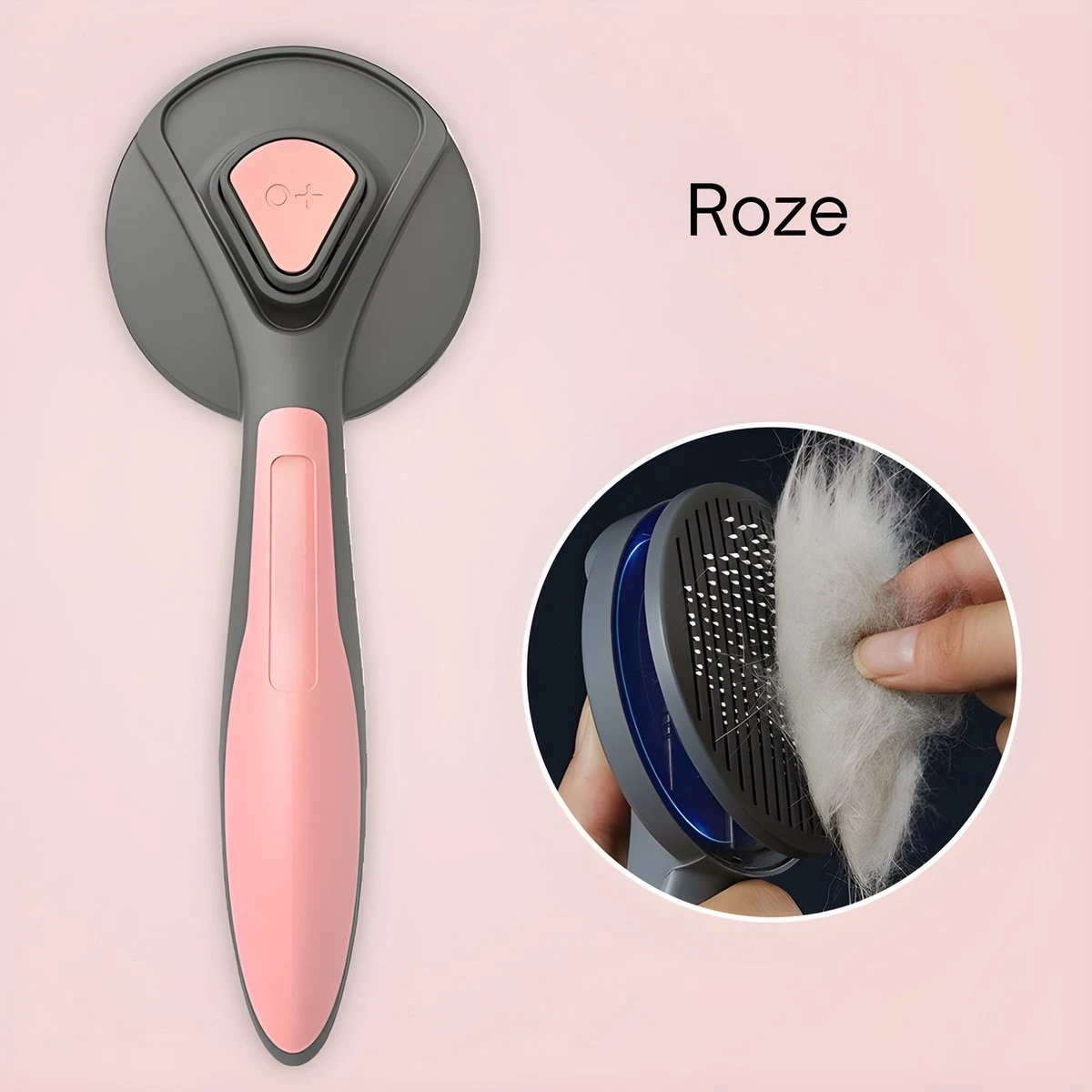 Pakeway T9 - Kattenborstel - Zelfreinigende Kattenkam - Roze - Massageborstel - 19,3 Cm 1 Pakeway T9 - Kattenborstel - Zelfreinigende Kattenkam - Roze - Massageborstel - 19,3 Cm