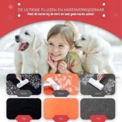 Merkloos Huisdierhaar Verwijderaar Met Kledingborstel - Pluizen En Haren Verwijderaar - Kleding Borstel & Roller - Hondenhaar En Kattenhaar - Pluizenverwijderaar -Dieren Product Winkel 1200x1200 1172