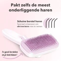 Lubadoo® - Kattenborstel - Hondenborstel - Kattenkam - Kattenhaar - Hondenhaar - Huisdierhaar Verwijderaar - Haarverwijderaar Voor Huisdieren - Langharig - Kortharig - Roze -Dieren Product Winkel 1200x1200 1202