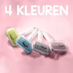 Lubadoo® - Kattenborstel - Hondenborstel - Kattenkam - Kattenhaar - Hondenhaar - Huisdierhaar Verwijderaar - Haarverwijderaar Voor Huisdieren - Langharig - Kortharig - Roze -Dieren Product Winkel 1200x1200 1204