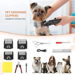 Merkloos Hondentondeuse, Hundeschermaschine / Dog Clippers - Dierenhaartrimmer, Hondentondeuse Kit Hond Verzorging -Dieren Product Winkel 1200x1200 1244