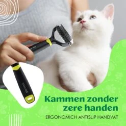 Mister Mill Professionele 2-Zijdige Ondervacht Kam Voor Hond En Kat – Honden/Kattenborstel – Klittenkam – 9,5 Cm. -Dieren Product Winkel 1200x1200 1403