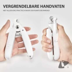 PETKIT® Professionele Dieren Nagelknipper - Nagelknipper Hond - Met LED - Met Vijl - Nageltang -Dieren Product Winkel 1200x1200 1444