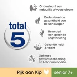 Perfect Fit Senior 7+ Katten Droogvoer - Kip - 4 X 750 Gr -Dieren Product Winkel 1200x1200 146