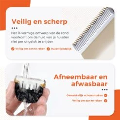 PetGoods Hondentondeuse - 10 Delige Set - Katten & Honden - Draadloos - Low Noise - Incl. Schaar, Nagelknipper, Vijl & Kam 15 PetGoods Hondentondeuse - 10 Delige Set - Katten & Honden - Draadloos - Low Noise - Incl. Schaar, Nagelknipper, Vijl & Kam -Dieren Product Winkel 1200x1200 1514