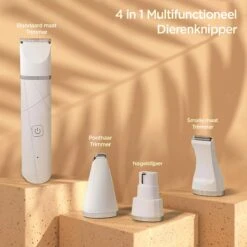Revo Goods Professionele 4 In 1 Hondentondeuse Set -Ideaal Voor Honden En Andere Huisdieren - Slijper Inbegrepen -Draadloos - Ultra Stil 11 Revo Goods Professionele 4 In 1 Hondentondeuse Set -Ideaal Voor Honden En Andere Huisdieren - Slijper Inbegrepen -Draadloos - Ultra Stil -Dieren Product Winkel 1200x1200 1521