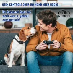 Nola & Coco® Oplaadbare Anti Blafband - 4 Kleuren - Zonder Schok - Waterdichte Diervriendelijke Blaf Halsband - Opvoedingshalsband - Voor Grote En Kleine Honden - Lichte Vibratie En Geluid - 3 Tot 60kg -Dieren Product Winkel 1200x1200 1530