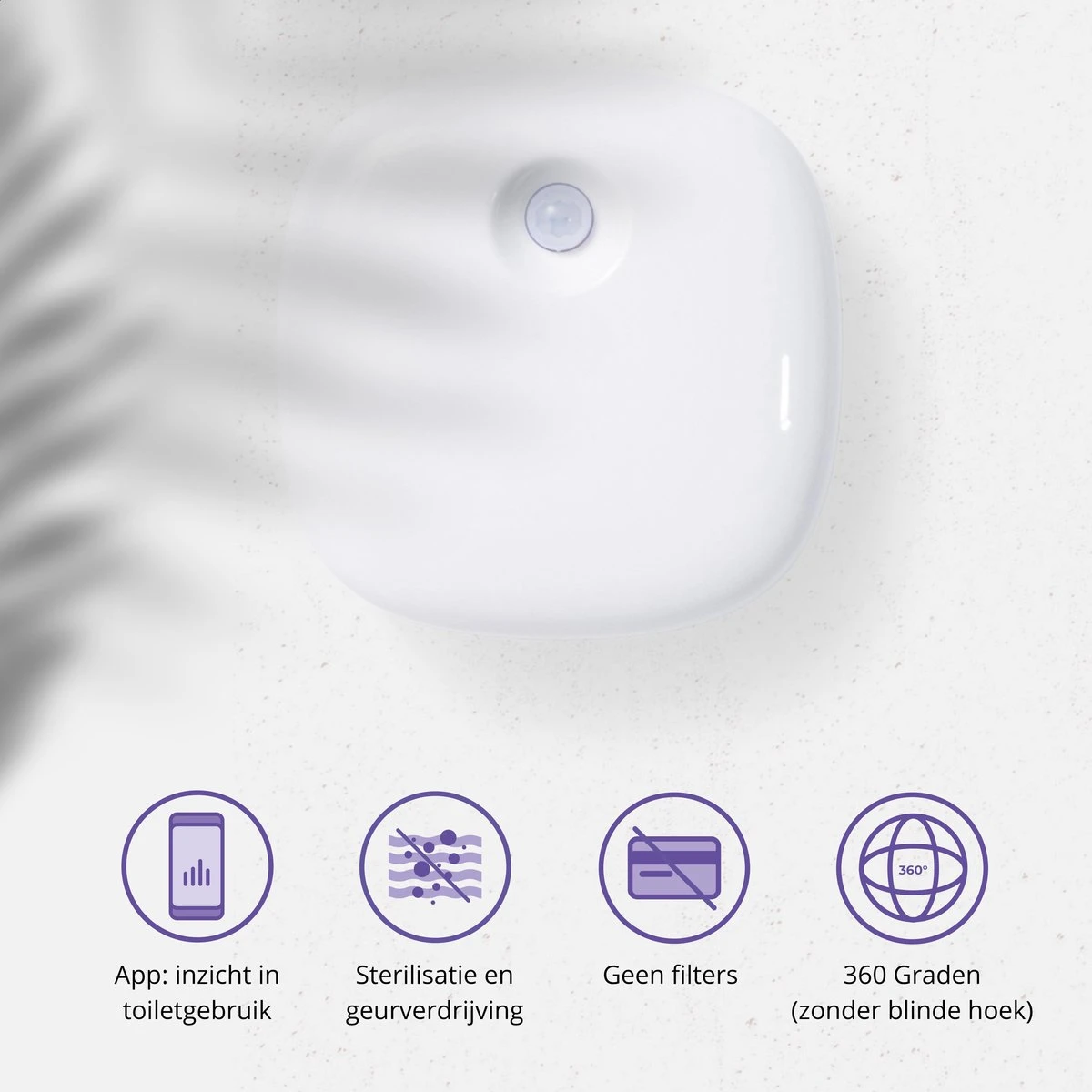 Pettadore Air Insight - Kattenbak Geurverdrijver & Teller - Actieve Zuurstof En Ionen - Oplaadbaar - Met App 10 Pettadore Air Insight - Kattenbak Geurverdrijver & Teller - Actieve Zuurstof En Ionen - Oplaadbaar - Met App - Afbeelding 10