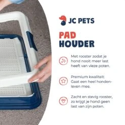 JC Pets Premium Pad Houder Met Rooster - Inclusief 20 Puppy Training Pads - Hondentoilet - Zindelijkheidstraining Hond 15 JC Pets Premium Pad Houder Met Rooster - Inclusief 20 Puppy Training Pads - Hondentoilet - Zindelijkheidstraining Hond -Dieren Product Winkel 1200x1200 1626