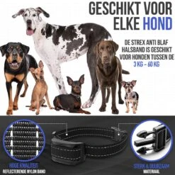 STARMAN Anti Blafband Voor Honden - 3-60KG - Diervriendelijk - Zonder Schok - Vibratie En Audio - Anti Blaf Band -Dieren Product Winkel 1200x1200 1657