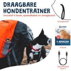 JC Pets Ultrasone Anti Blaf Apparaat Voor Kleine En Grote Honden - Oplaadbaar - Alternatief Anti Blafband Voor Honden - Diervriendelijk & Zonder Schok -Dieren Product Winkel 1200x1200 1672