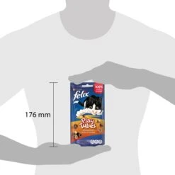 Felix PlayTubes - Kattensnacks - Kip & Lever - 8 X 50g -Dieren Product Winkel 1200x1200 169