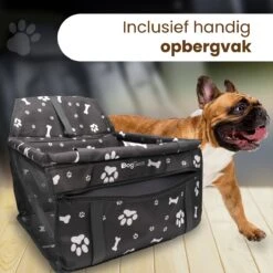 DogSeat® Hondenmand Auto - Autostoel Hond Zwart - Autozitje Hond - Kleine Tot Middelslag Hond - Automand Hond - Waterdicht En Opvouwbaar - 40x35x25 -Dieren Product Winkel 1200x1200 1780