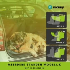 Niceey Hondendeken Auto Achterbank En Kofferbak - 135 X 145 CM - Beschermhoes - Autodekens - Hondenkleed - Honden Deken Auto Achterbank - Zwart -Dieren Product Winkel 1200x1200 1814
