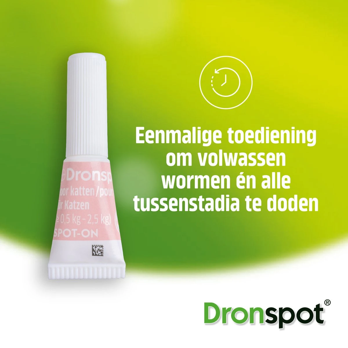 Dronspot Spot On Ontwormingsmiddel Voor Middelgrote Katten (2,5 Kg - 5 Kg) 2 Pipetten 5 Dronspot Spot On Ontwormingsmiddel Voor Middelgrote Katten (2,5 Kg - 5 Kg) 2 Pipetten - Afbeelding 5